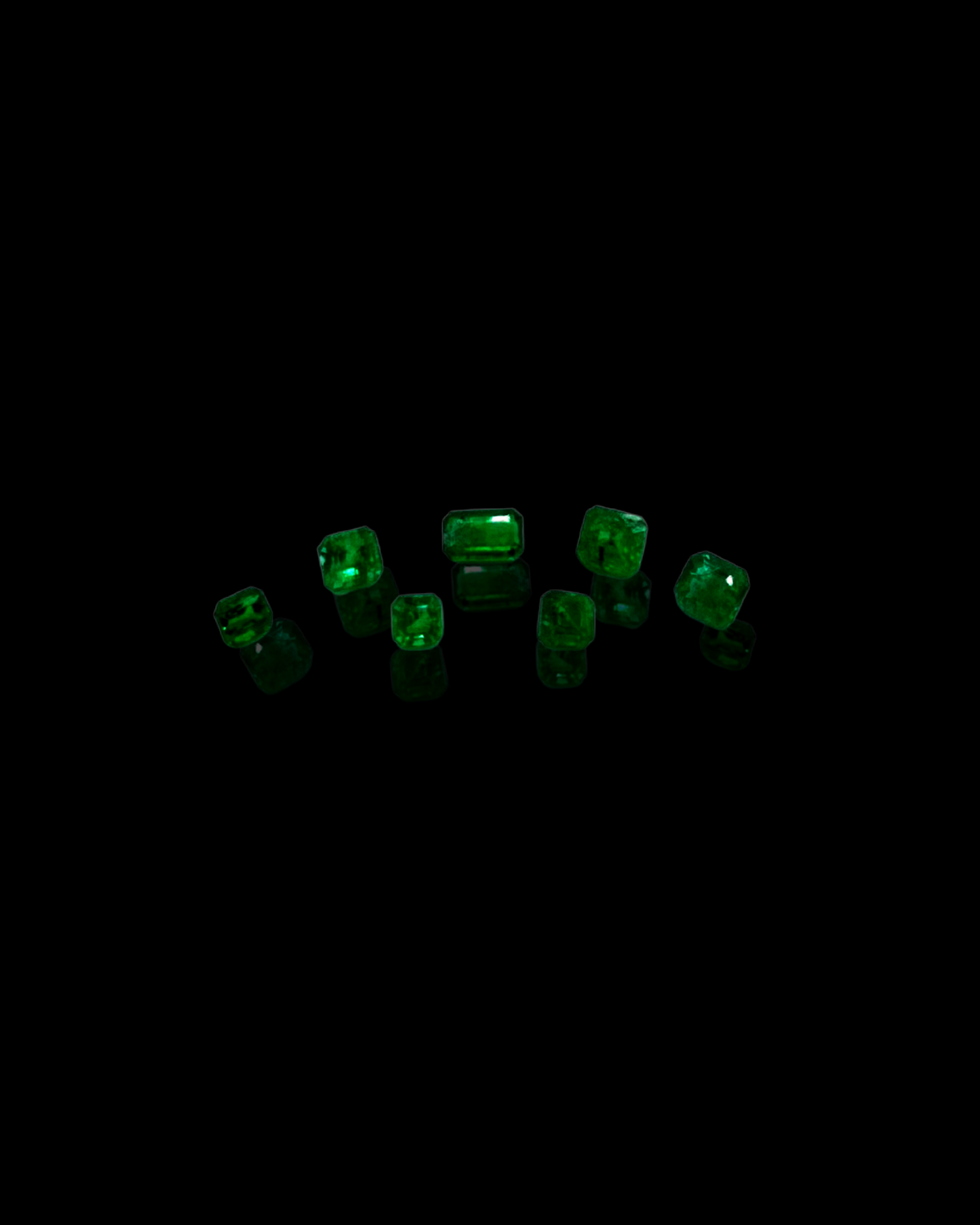 1.35ct Emerald Swat Emerald (7 pcs) GEM005