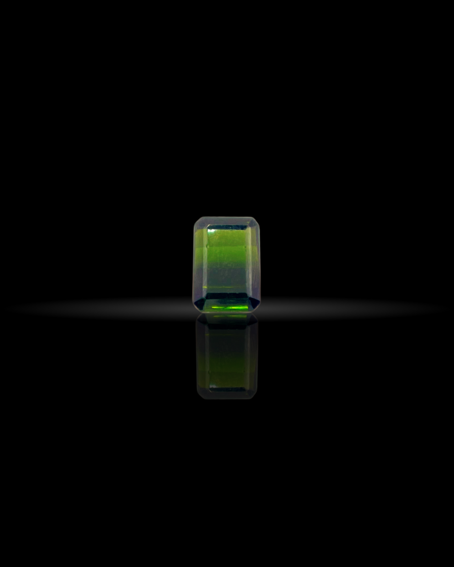 6.00ct Octagon Dark Green Tourmaline DKT001