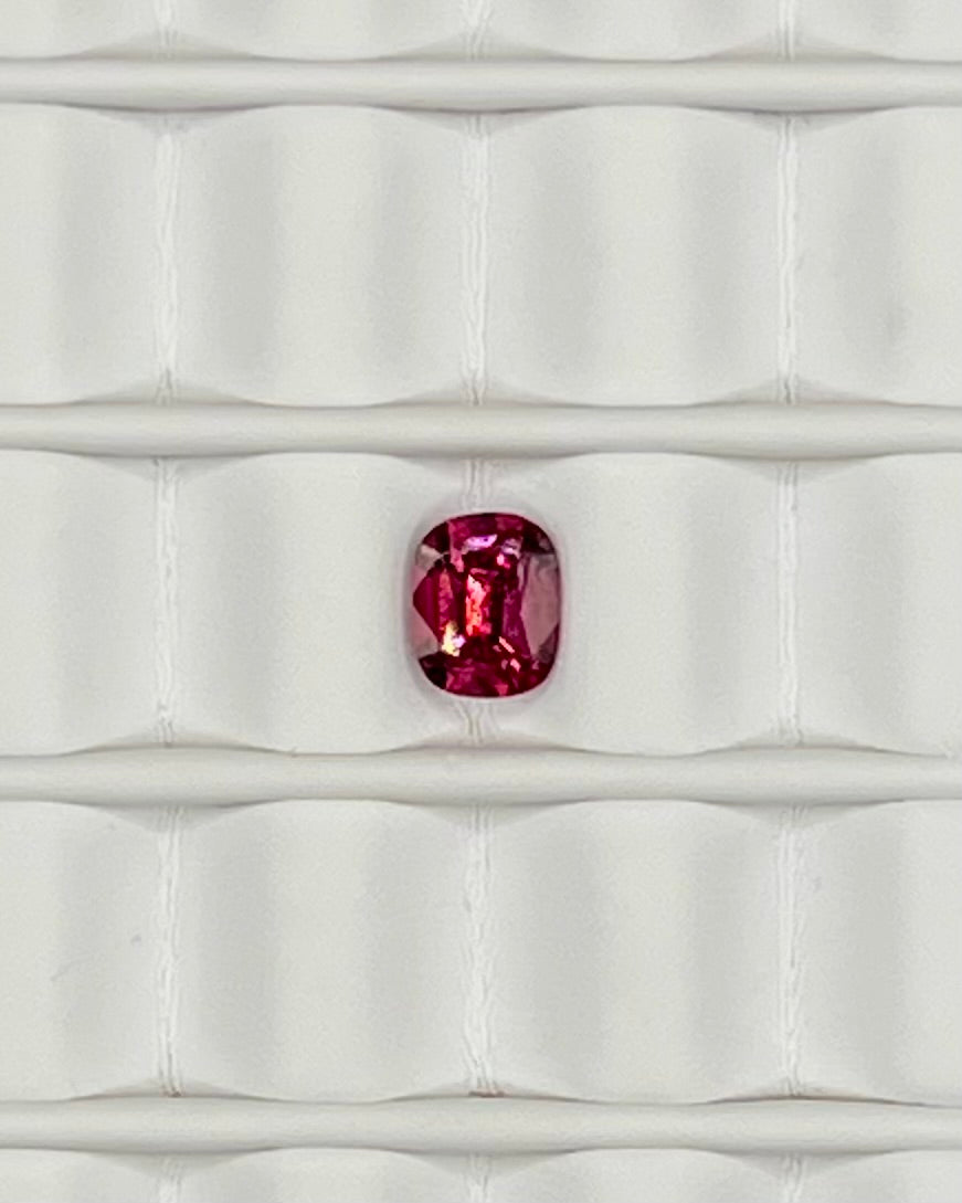 0.70ct Cushion Red Garnet RGT006