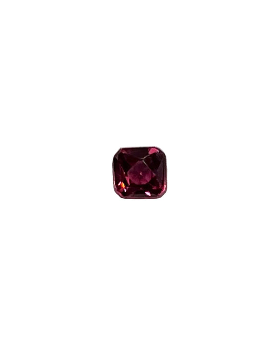 0.55ct Cushion Cut Red Garnet RGT011