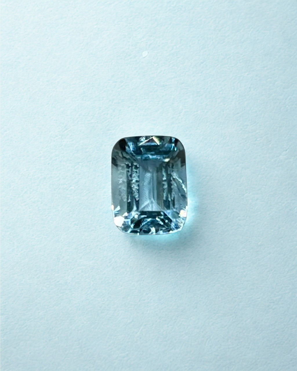 1.60ct Rectangular Aquamarine AM005