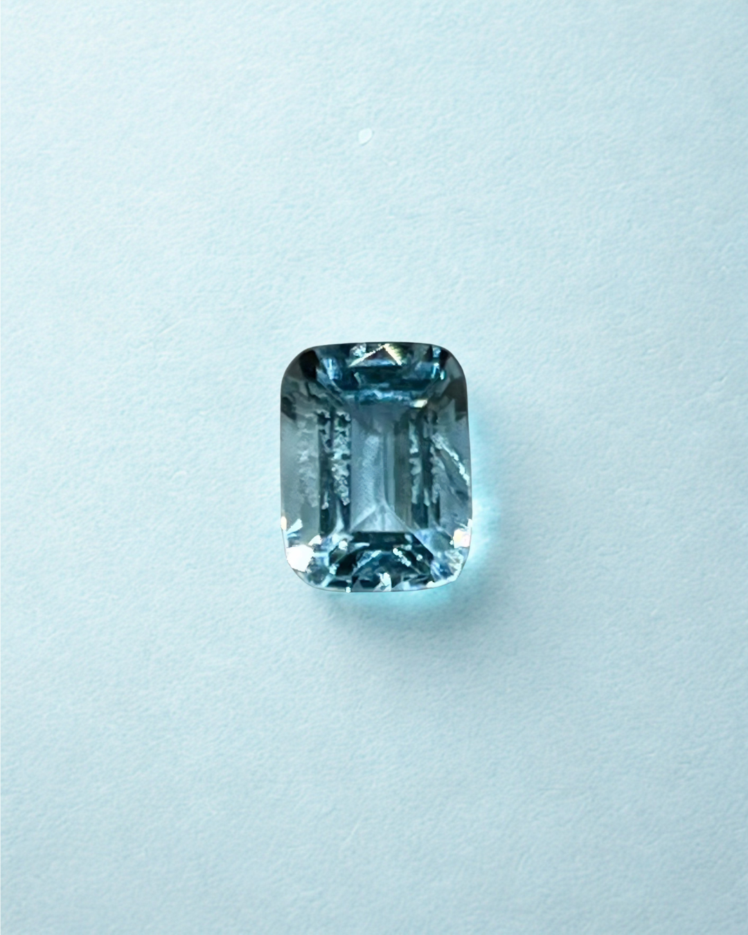 1.60ct Rectangular Aquamarine AM005