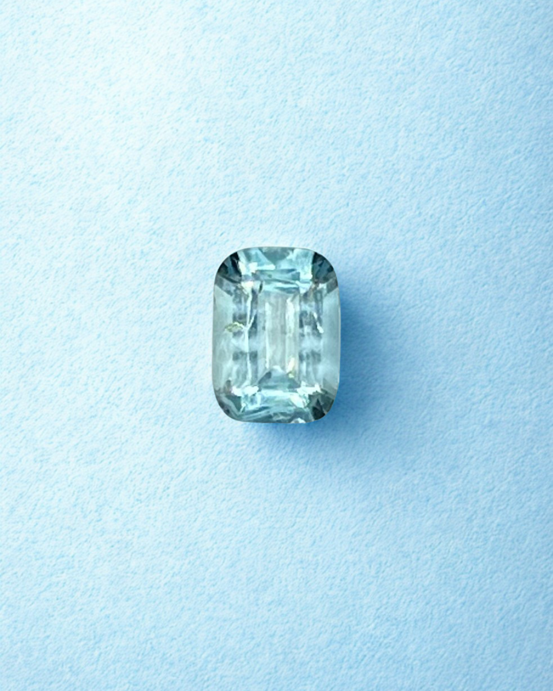 2.85 Carat Cushion Aqua Marine AM001