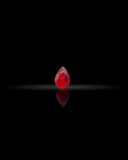 1.45ct Pear Red Garnet RGT001
