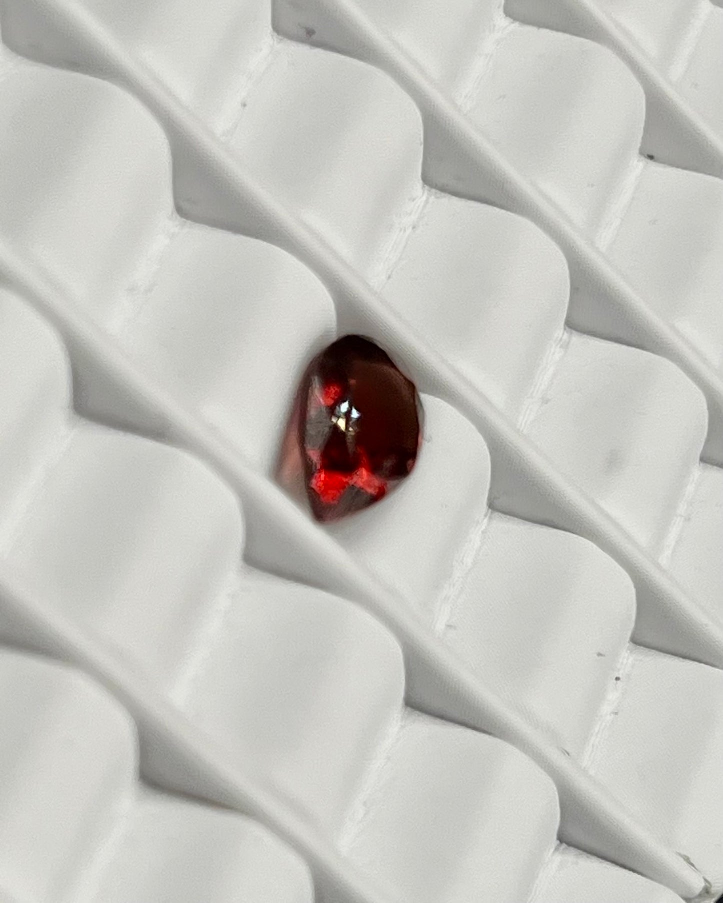 1.45ct Pear Red Garnet RGT001