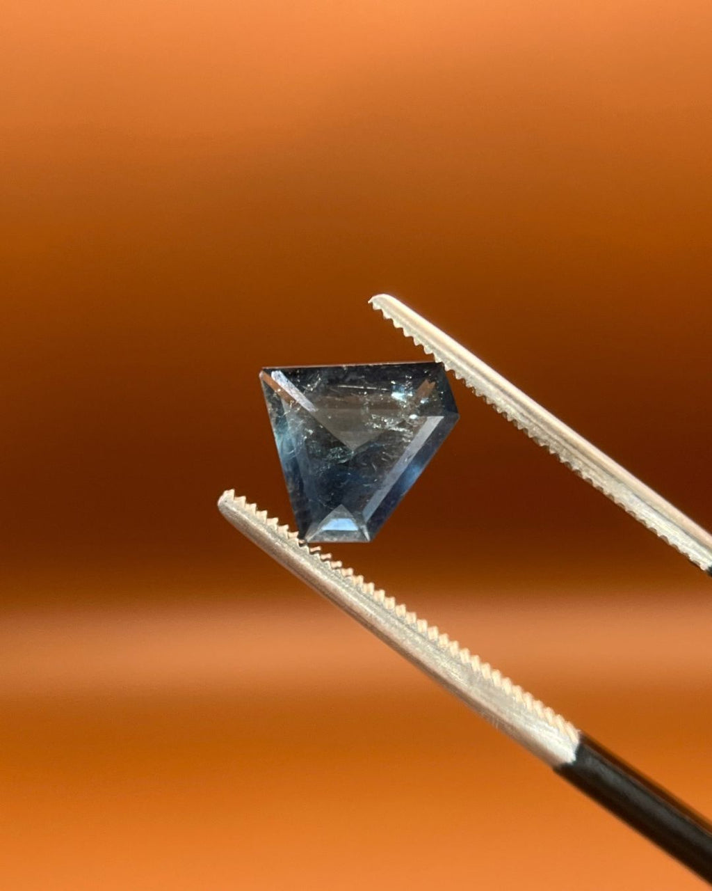 Natural Indicolite Tourmaline, 1.10ct Shield Cut