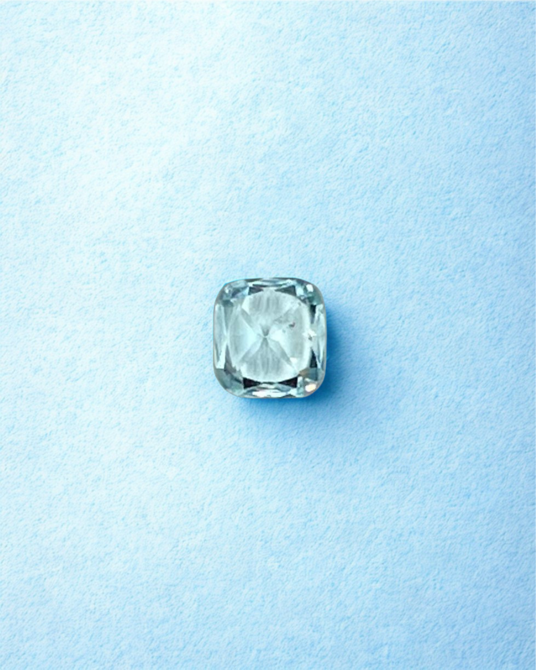 1.50ct Cushion Aquamarine AM008