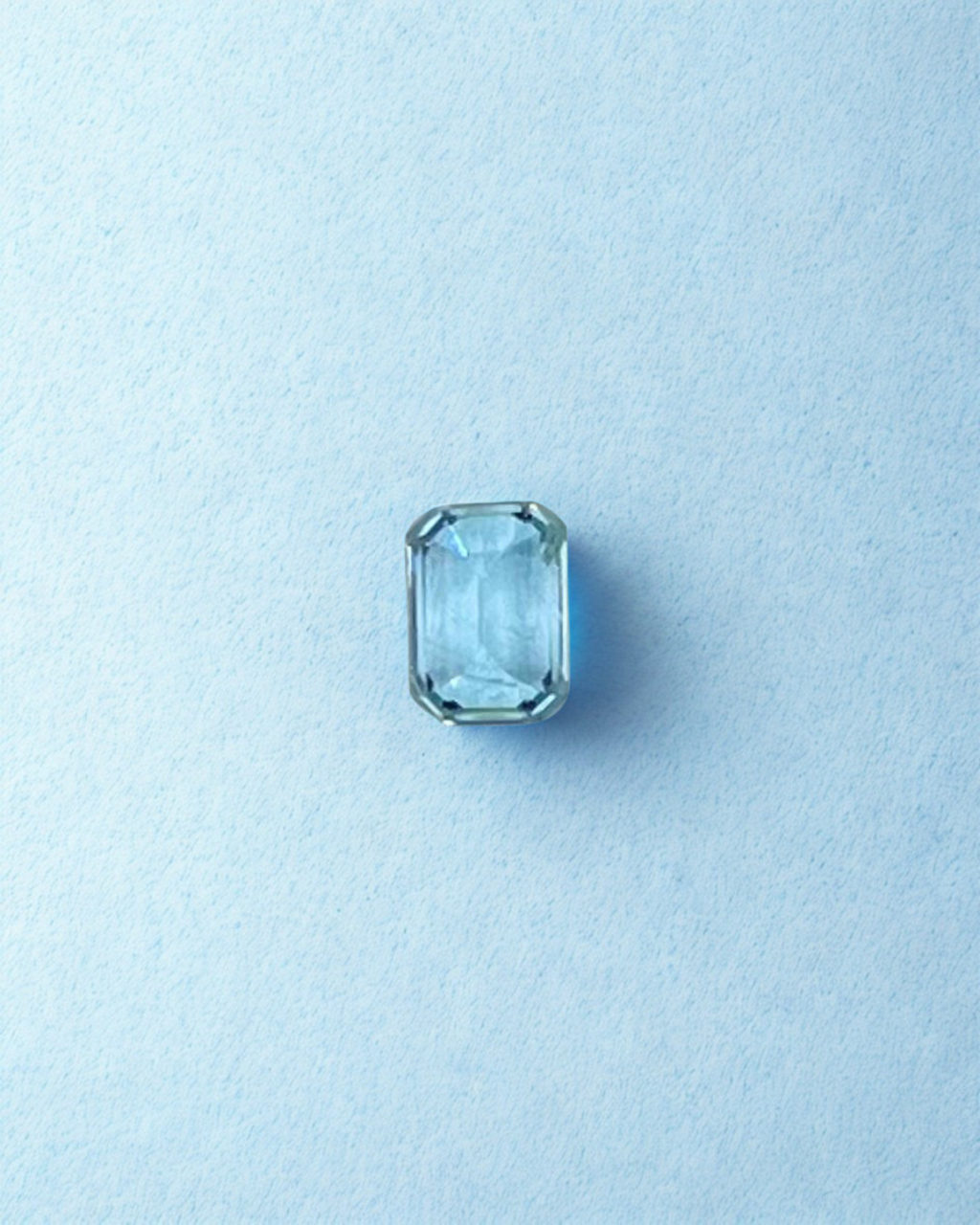 1.30ct Rectangular Aquamarine AM010