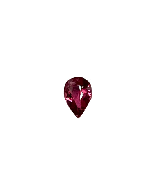 0.30ct Pear Cut Red Garnet RGT009