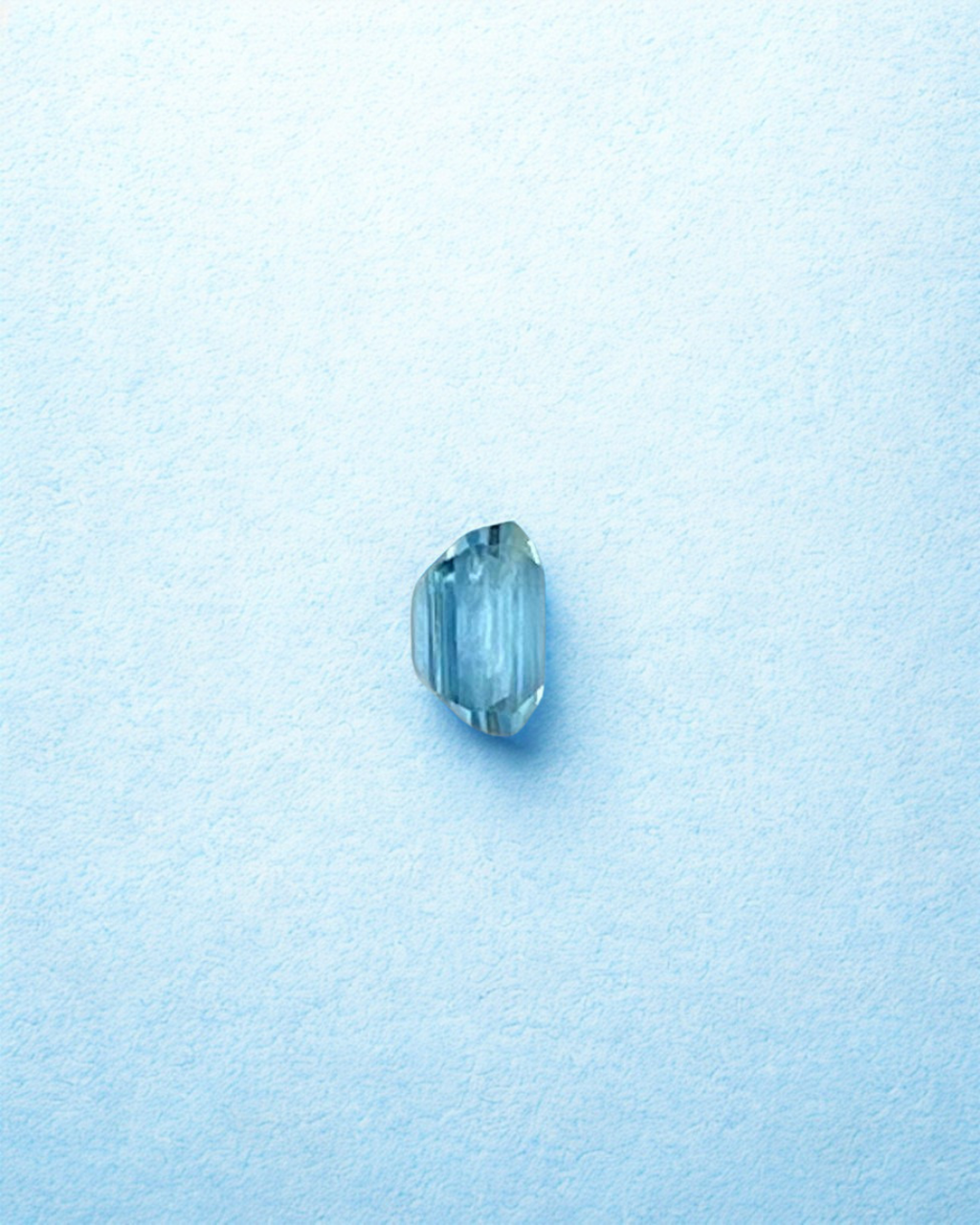 1.30ct Rectangular Aquamarine AM010