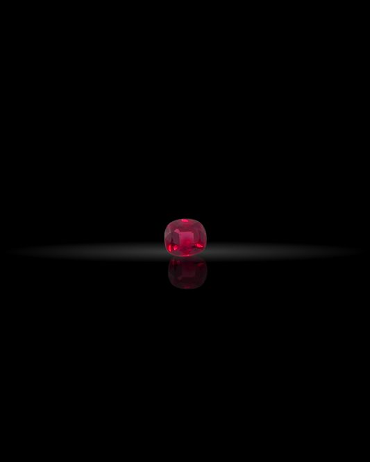 0.95ct Cushion Cut Red Garnet RGT104