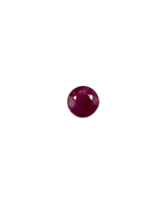 0.30ct Round Ruby RB107