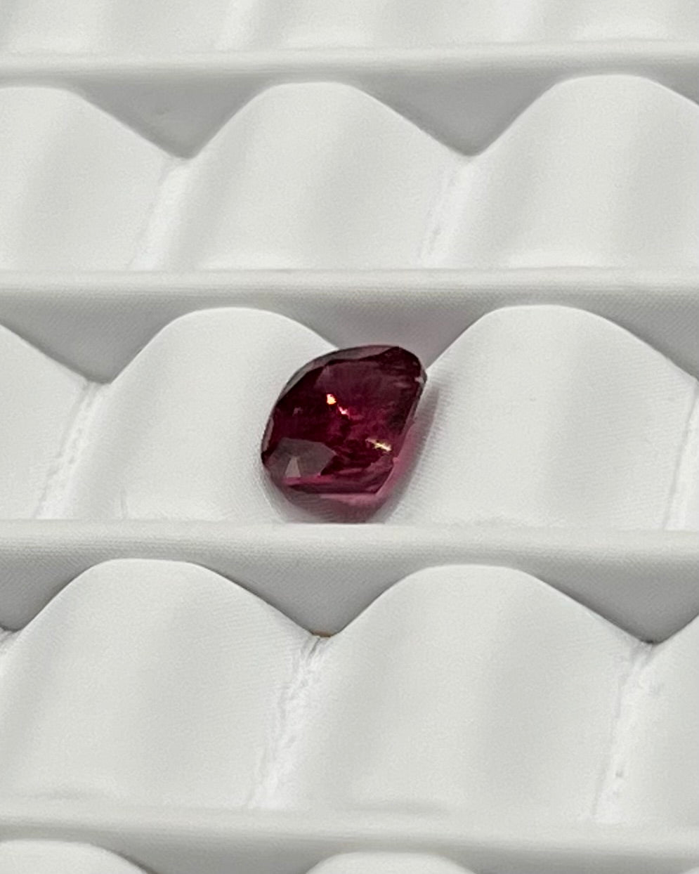 0.70ct Cushion Red Garnet RGT006