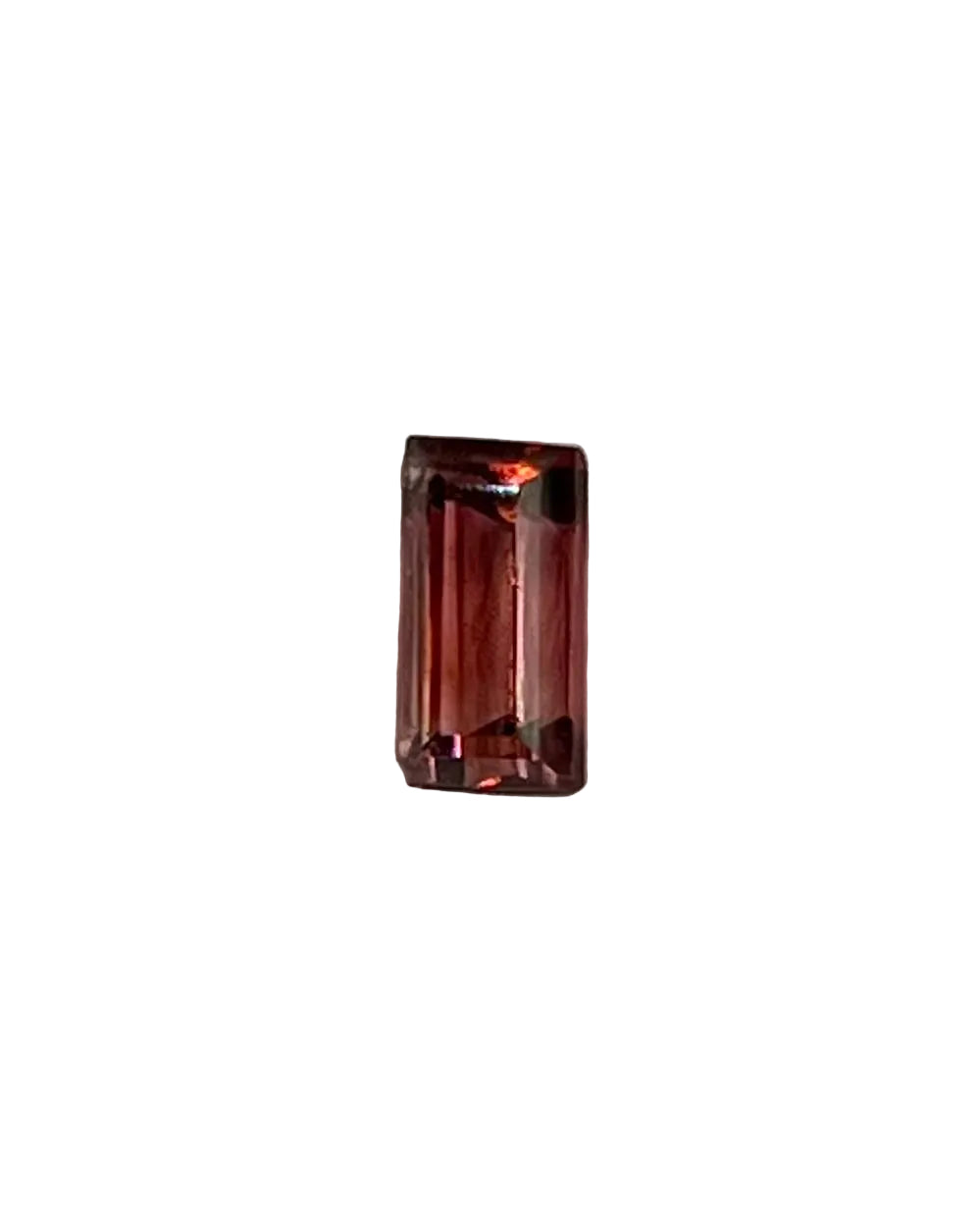 1.30ct Baguette Red Garnet RGT004