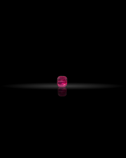 0.6ct Octagon Cut Red Garnet RGT107