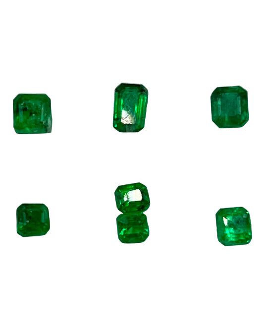 1.35ct Emerald Swat Emerald (7 pcs) GEM005