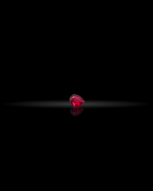 0.25ct Pear Cut Red Garnet RGT108