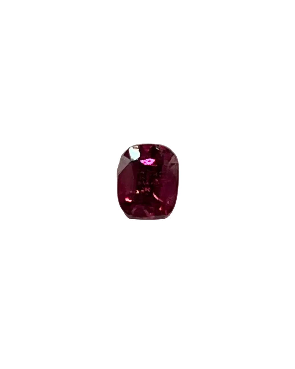 0.70ct Cushion Red Garnet RGT006