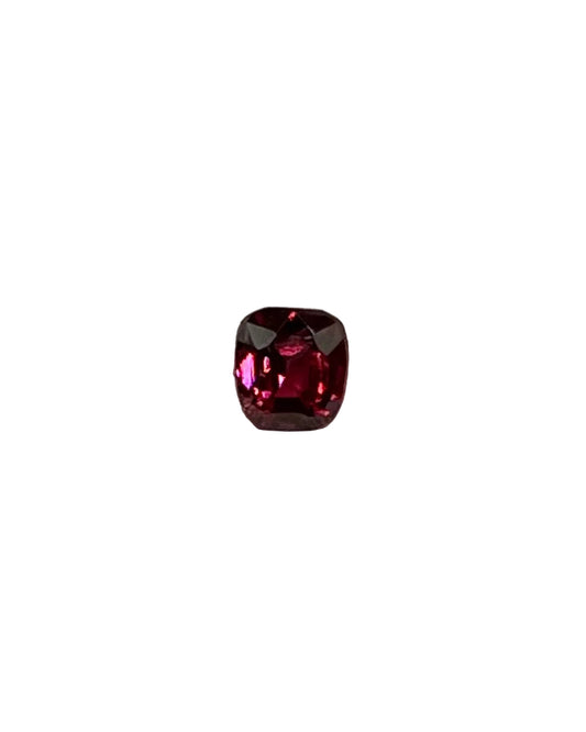 0.70ct Cushion Cut Red Garnet RGT010