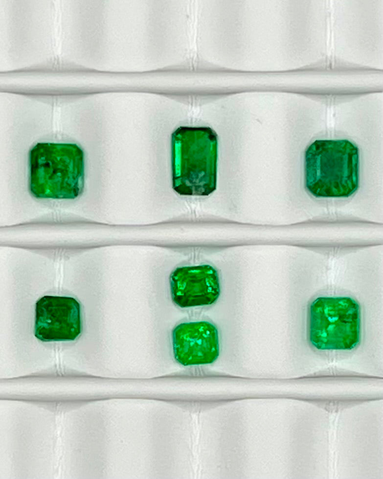 1.35ct Emerald Swat Emerald (7 pcs) GEM005