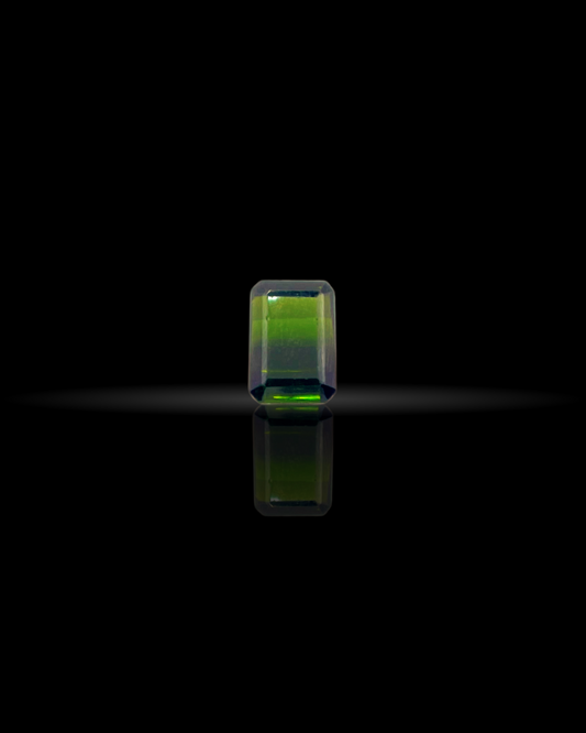 6.00ct Octagon Dark Green Tourmaline DKT001
